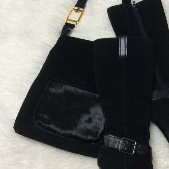 Sharif Handbags - SHARIF GORGEOUS SUEDE BOHO AMERICANA SERIES/ BAG